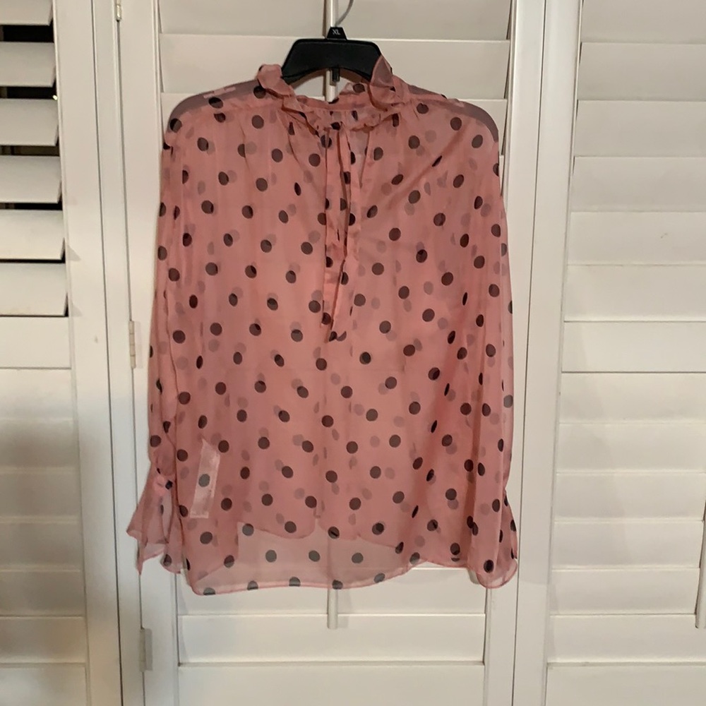 Sheer blouse   Worn once